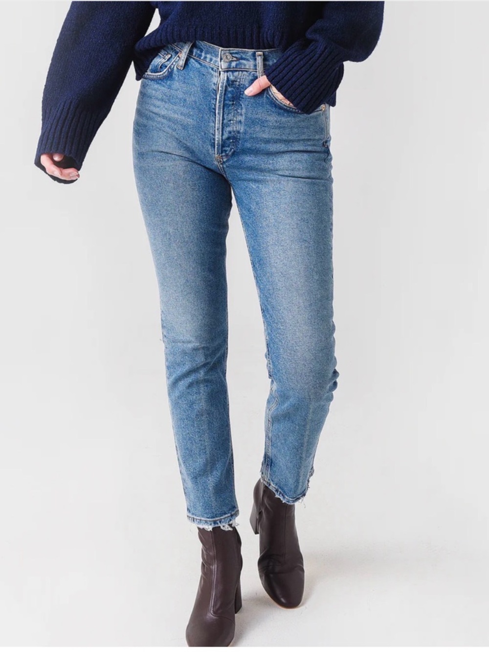 Citizens of Humanity Jolene Jeans in Dimple size 26